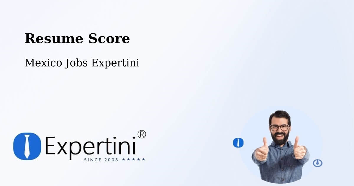 Resume Score & Job Description Match Tool – Holca - Mexico Jobs Expertini